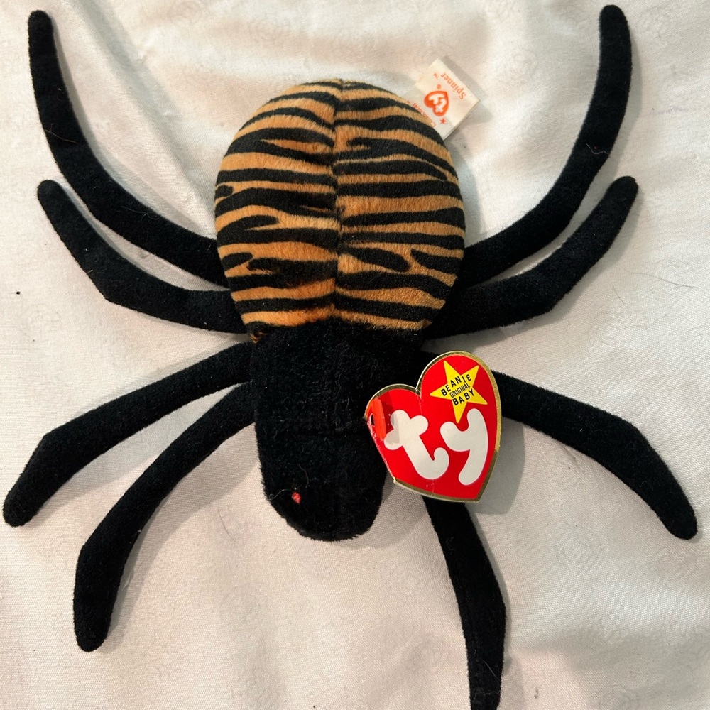 Spinner the Spider Beanie Baby T